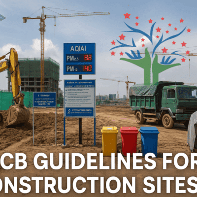 CPCB Guidelines for Construction Sites – A Beginner’s Guide from a Senior EHS Mentor